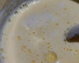 A picture of step 2 of Caramel Custard.