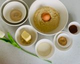 কাঠবাদাম আর দারুচিনি রুটি (Almond-cinnamon bun) রেসিপির ধাপ 1 ছবি