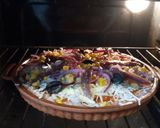 A picture of step 6 of Chicken Mince-Crust Pizza.