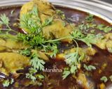 A picture of step 6 of Kolhapuri Tambda Rassa(Kolhapuri Chicken Curry).
