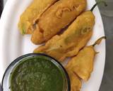 Mirch pakoda recipe step 7 photo