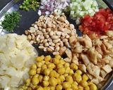 ছোলা বাদাম চাট রেসিপি ধাপ - 1 ছবি