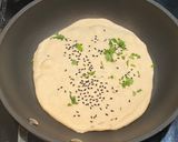 A picture of step 7 of Onion seeds, garlic, parsley and butter naan.