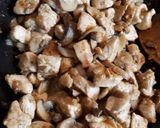 Tejszínes-gombás csirkemell bulgurral recept fázis 4 fotója