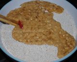 A picture of step 2 of No bake cookies with peanut butter.