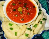 A picture of step 8 of Chicken momos (dumpling)چکن موموس (ڈمپلنگ) 💞.