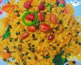 A picture of step 6 of Sprouted Black Mung Bean Poha.