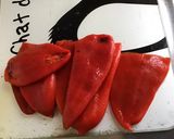 Une image de l'étape 3 de Couronne de céréales à la ricotta,poivrons rouges grillés et pancetta corse.