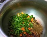 A picture of step 3 of Kodo millet daliya.