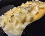 Foto del paso 11 de la receta: Raviolis de wonton rellenos de langostinos, chalota y puerro con crema de calabaza asada