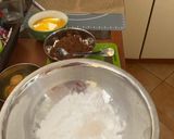 Gluténmentes csoki-málna torta recept fázis 1 fotója