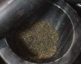 A picture of step 2 of Bangla Lau Beshwari (A Lost Recipe).