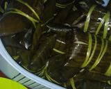 Foto langkah ke 4 dari resep Lapat Kuah Kacang (Buras Bumbu Kacang).