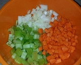 A picture of step 3 of Bean and Bacon Soup.