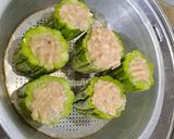 Foto langkah ke 2 dari resep 343. Paria Kukus isi Daging.