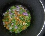 A picture of step 2 of Healthy Veg Daliya.