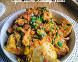 Foto langkah ke 5 dari resep Ayam Woku Kemangi Pedas.