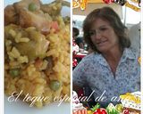 Foto del paso 3 de la receta: Arroz con pollo y menestra