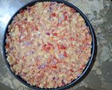 A picture of step 3 of Bread egg pizza.