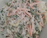 Foto langkah ke 2 dari resep Bakwan extra sayur.