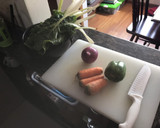 Foto del paso 1 de la receta: Picante de acelga con salmón a la Juliana