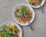 A picture of step 5 of Veggies and egg stir fry.
