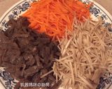 A picture of step 6 of Japanese Mixed Rice (Takikomi Gohan).