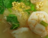 รูปขั้นตอนการทำที่ 4 ของ ข้าวต้มกุ้งทะเล