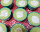 Foto langkah ke 4 dari resep Kue Nona Manis Pandan.