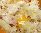 A picture of step 2 of Gateau di patate (potato bake).