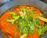 A picture of step 3 of Masala Aubergine Curry: (Masala Eggplant Curry).