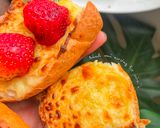 Hình bước làm 9 của món Bánh mì nướng bơ sữa phô mai