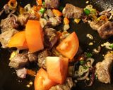Foto langkah ke 5 dari resep Oseng Daging ala H Mamat.