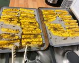 Une image de l'étape 9 de Frites de polenta aux aulx et épices.