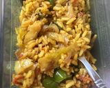 A picture of step 6 of Veggie fried rice #2.