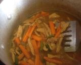 A picture of step 5 of Tikka chicken masala soup.