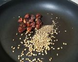 A picture of step 2 of Dahi Phulkiyan.