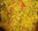 A picture of step 5 of Little Millet Khichdi with Vegetables & Moong Sprouts ---- A Wholesome Platter.