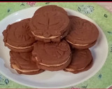 Foto langkah ke 8 dari resep Chocolate Peanut Sandwich Cookies 😋.