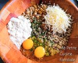 Une image de l'étape 1 de Galettes de quinoa au curry.