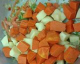 Foto del paso 4 de la receta: Guiso de arroz y lentejas con pollo