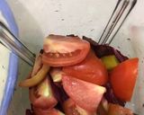 Foto langkah ke 2 dari resep *17) Red spinach tomato honey and lemon.