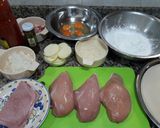 Foto del paso 1 de la receta: Irresistibles supremas pastora con salsa Doroty