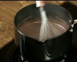 A picture of step 8 of Oero hot chocolate.