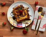 Foto langkah ke 3 dari resep French Toast.