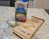Foto del paso 5 de la receta: Tarta de quesitos, Nutella y chocolate blanco
