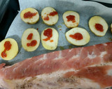 Foto del paso 2 de la receta: Churrasco de cerdo al vino y patatas doradas con ketchup