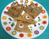A picture of step 14 of Rajma Paneer Bharwa (stuffed) Paratha.