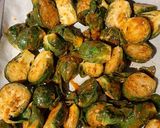 Foto langkah ke 2 dari resep Brussels Sprout panggang.