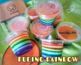 Foto langkah ke 4 dari resep Puding rainbow.